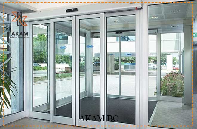 درب شیشه ای اسپایدری