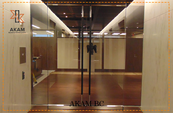 درب ضد سرقت شیشه ای