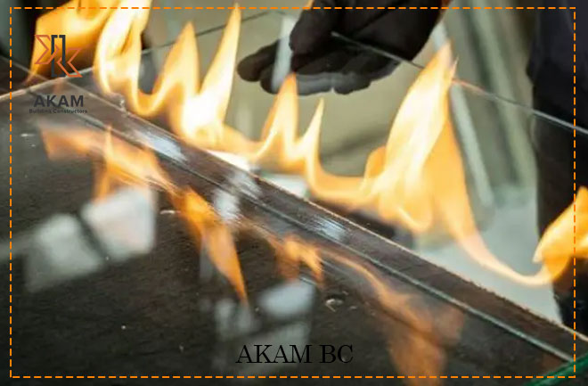 شیشه ضد حریق