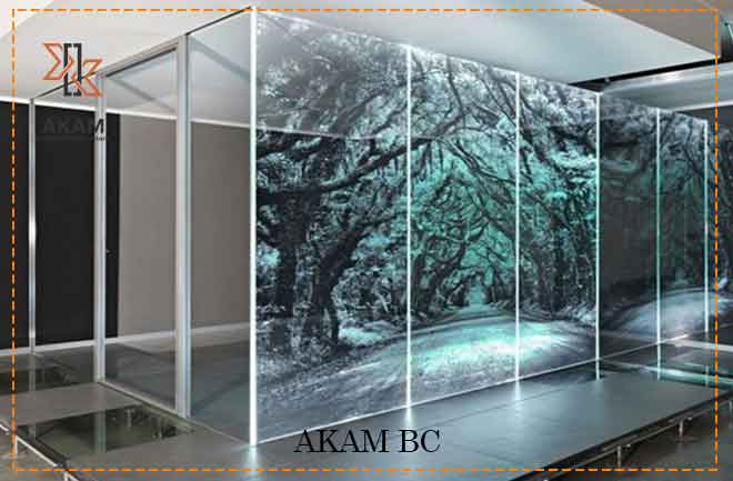 نصب و استفاده از دیوارپوش های شیشه ای ایده‌ی نو و مدرن می‌باشد