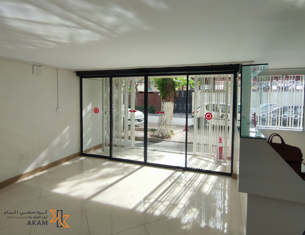 انواع درب های اتوماتیک تلسکوپی