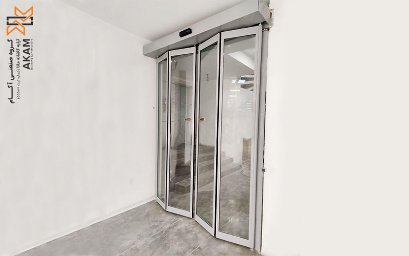 آموزش نصب درب اتوماتیک فولدینگ