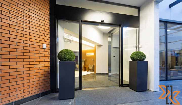 درب اتوماتیک کشویی (تک لنگه)